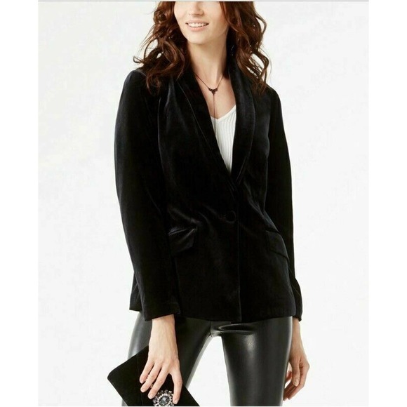 INC International Concepts Jackets & Blazers - INC Blazer Black Flap Pocket PM New